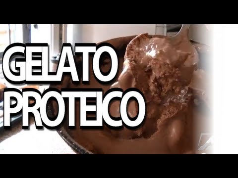 Gelato proteico fatto in casa