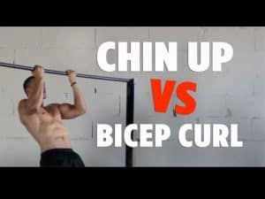 Chin up VS Curl bicipiti: qual è il migliore esercizio?