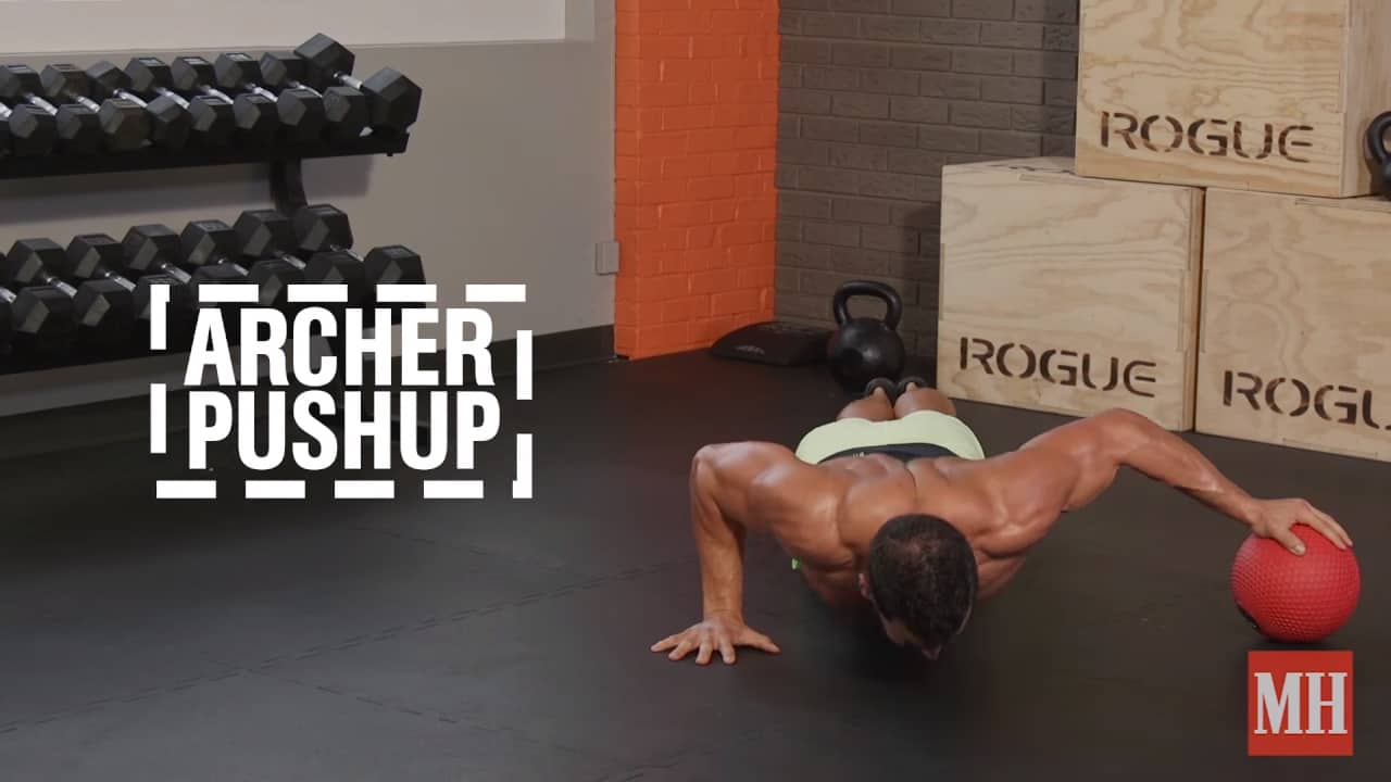 Archer push up