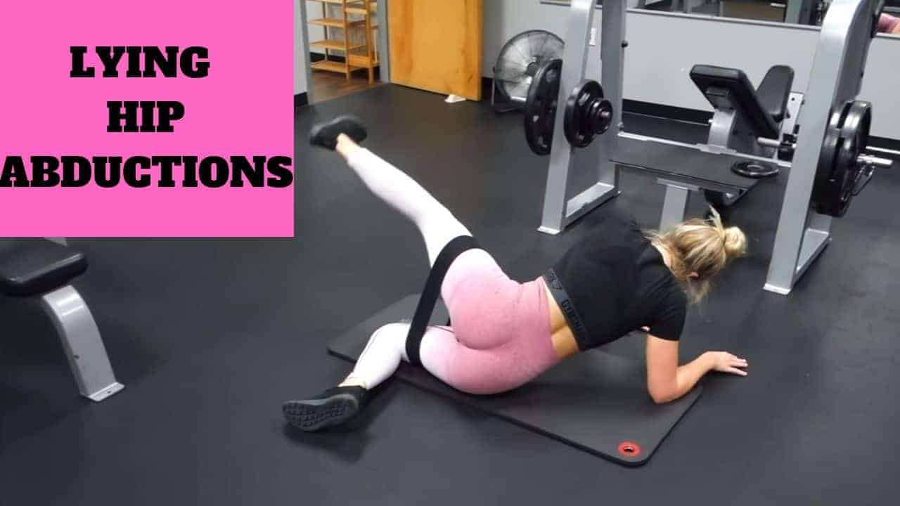 Lying hip abductions