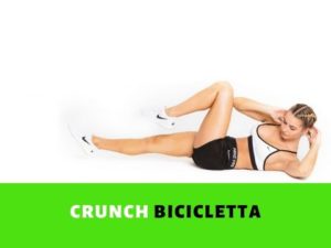 Crunch a Bicicletta per gli Addominali Laterali