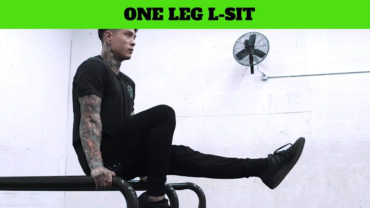 One leg L sit
