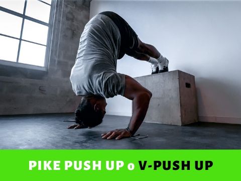 Pike Push Up o V-Push up