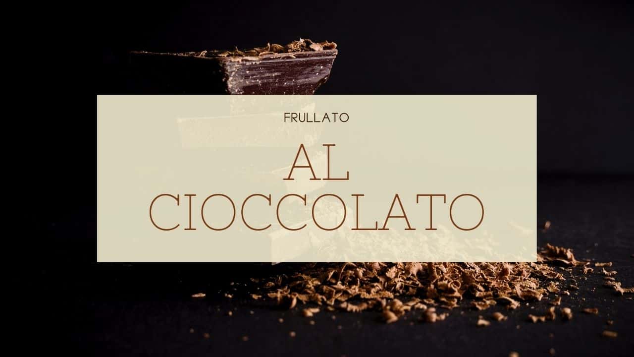 Frullato proteico al cioccolato