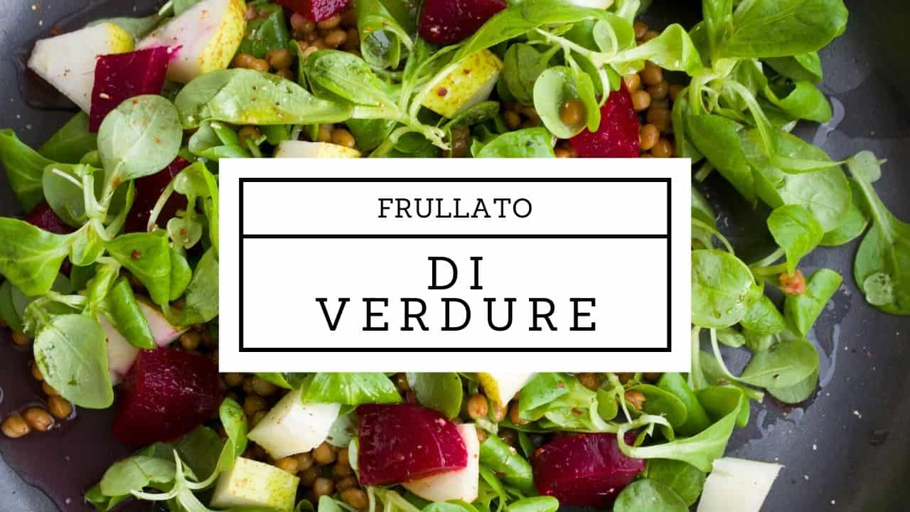 Frullato proteico di verdure