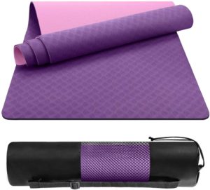 EgoIggo tappetino yoga professionale 6 mm con borsa e cinturino
