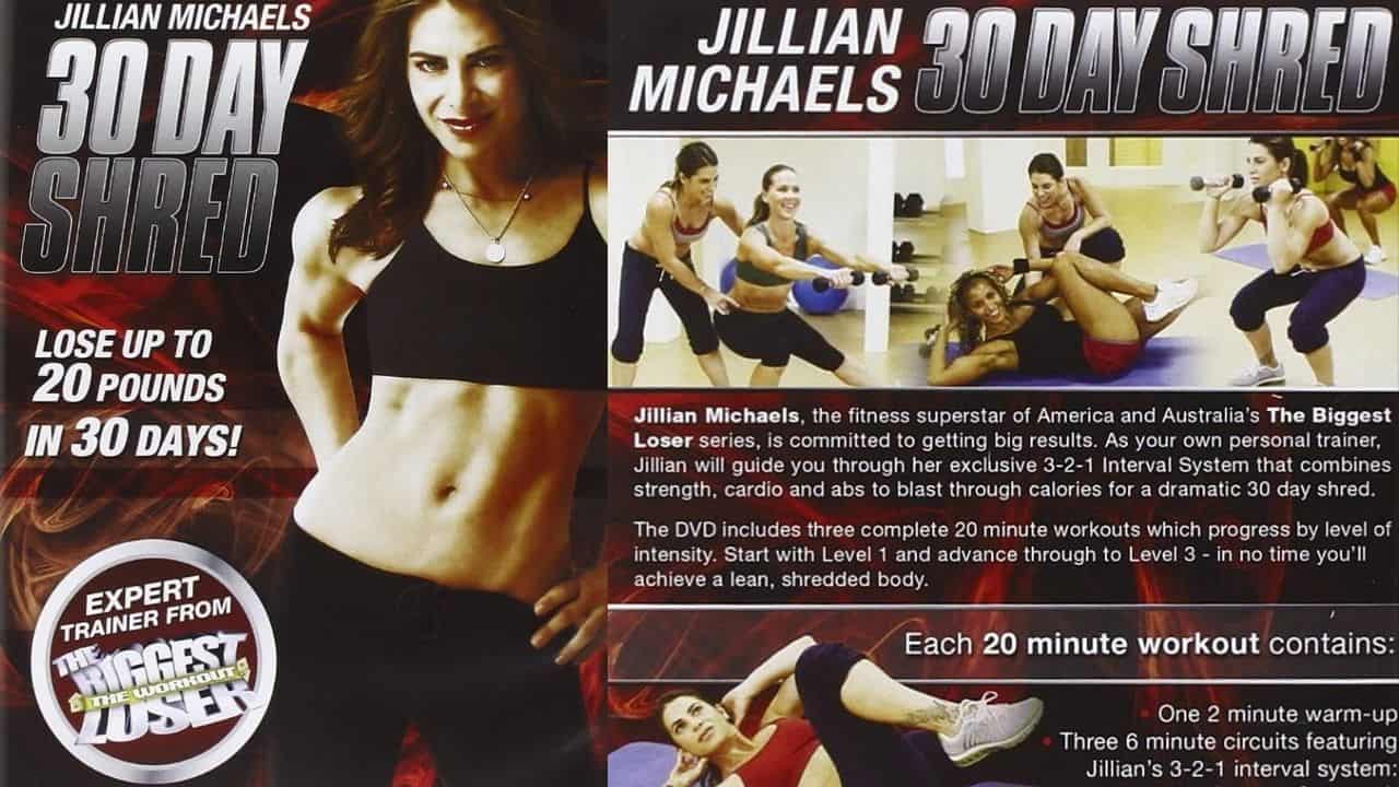 Jillian Michaels 30 days shred