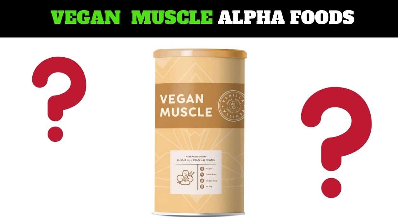 Proteine con BCAA e creatina Vegan Muscle Vaniglia Alpha Foods